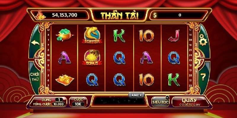 Biểu tượng scatter trong tựa game nổ hũ thần tài